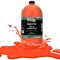 Pouring Masters; Pouring Masters Neon Bikini Orange Ready to Pour Acrylic Pouring Paint - Premium 64-Ounce Pre-Mixed Fluid Acrylic Paint - Fluid Art Supplies for Canvas, Wood, Paper, Tile & Rocks; Category:Acrylic Paint; Image:2